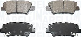 Magneti Marelli 363916060851 - Set placute frana,frana disc aaoparts.ro