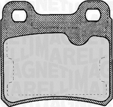 Magneti Marelli 363916060359 - Set placute frana,frana disc aaoparts.ro