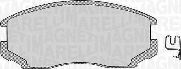 Magneti Marelli 363916060333 - Set placute frana,frana disc aaoparts.ro