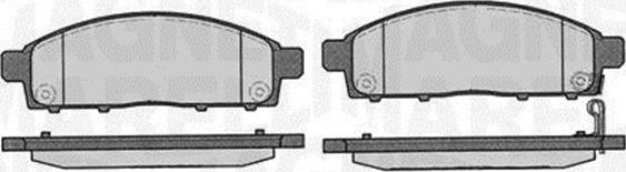 Magneti Marelli 363916060337 - Set placute frana,frana disc aaoparts.ro
