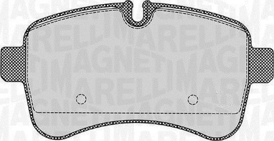 Magneti Marelli 363916060284 - Set placute frana,frana disc aaoparts.ro