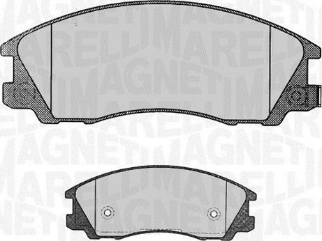 Magneti Marelli 363916060282 - Set placute frana,frana disc aaoparts.ro