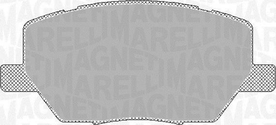 Magneti Marelli 363916060793 - Set placute frana,frana disc aaoparts.ro