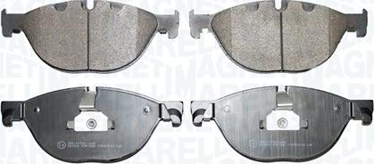 Magneti Marelli 363916061367 - Set placute frana,frana disc aaoparts.ro