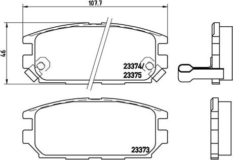 Magneti Marelli 363700454025 - Set placute frana,frana disc aaoparts.ro