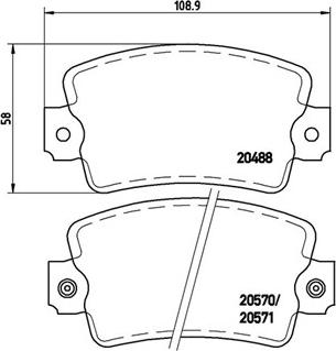 Magneti Marelli 363700468007 - Set placute frana,frana disc aaoparts.ro