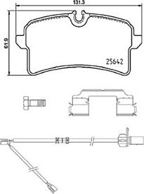 CAR PNT1312 - Set placute frana,frana disc aaoparts.ro