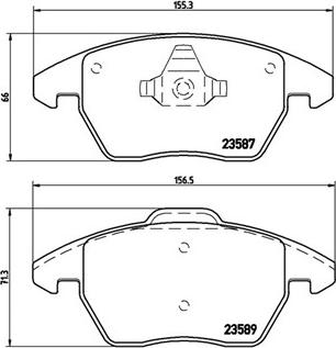 Magneti Marelli 363700485105 - Set placute frana,frana disc aaoparts.ro