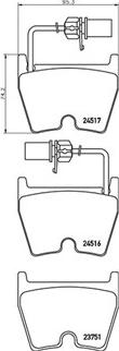 Magneti Marelli 363700485132 - Set placute frana,frana disc aaoparts.ro