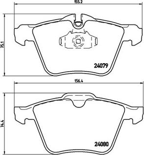 Volvo 32373183 - Set placute frana,frana disc aaoparts.ro