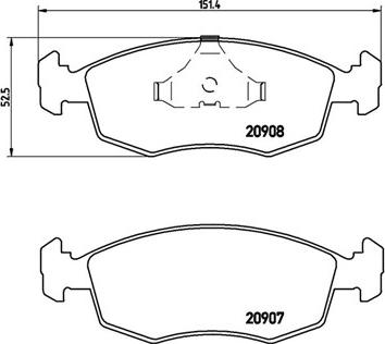 Magneti Marelli 363700424019 - Set placute frana,frana disc aaoparts.ro