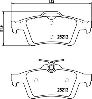 Magneti Marelli 363700524148 - Set placute frana,frana disc aaoparts.ro