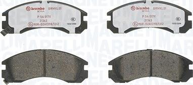 Magneti Marelli 363700554017 - Set placute frana,frana disc aaoparts.ro