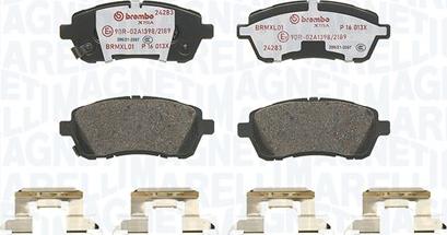Magneti Marelli 363700516013 - Set placute frana,frana disc aaoparts.ro