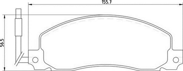 Magneti Marelli 363710209000 - Set placute frana,frana disc aaoparts.ro