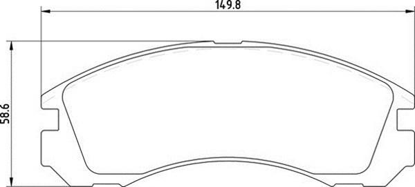 Magneti Marelli 363700203025 - Set placute frana,frana disc aaoparts.ro