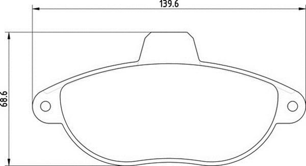 Magneti Marelli 363710209054 - Set placute frana,frana disc aaoparts.ro
