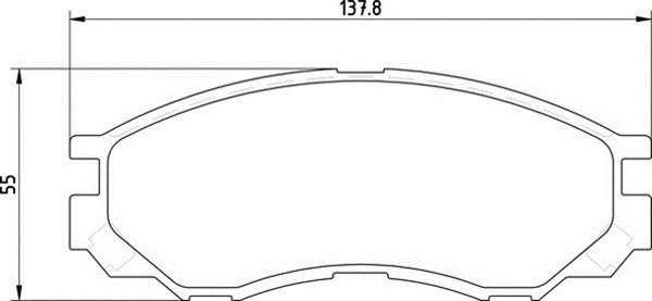 Magneti Marelli 363710203123 - Set placute frana,frana disc aaoparts.ro