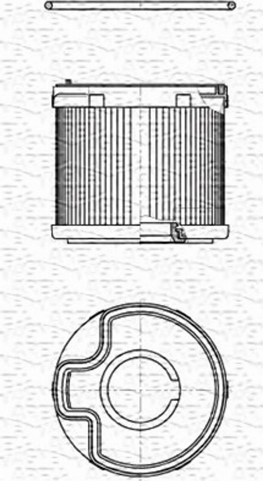 Magneti Marelli 213908505000 - Locas filtru combustibil aaoparts.ro