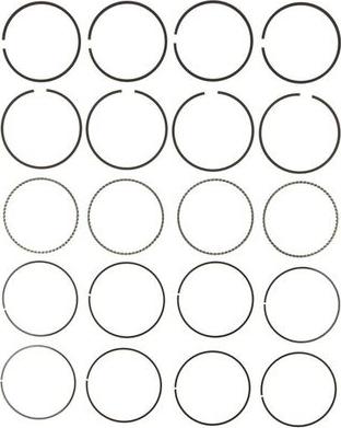 MAHLE 41564.040 - Set segmenti piston aaoparts.ro