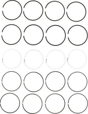 MAHLE 51428 - Set segmenti piston aaoparts.ro