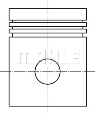 MAHLE 012 12 00 - Piston aaoparts.ro