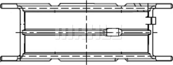 MAHLE 001 FL 21834 000 - Cuzineti, arbore cotit aaoparts.ro