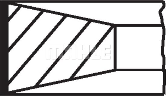 MAHLE 039 RS 00113 0N0 - Set segmenti piston aaoparts.ro