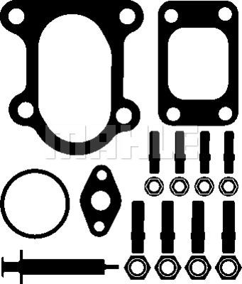 MAHLE 001 TA 18867 000 - Set montaj, turbocompresor aaoparts.ro