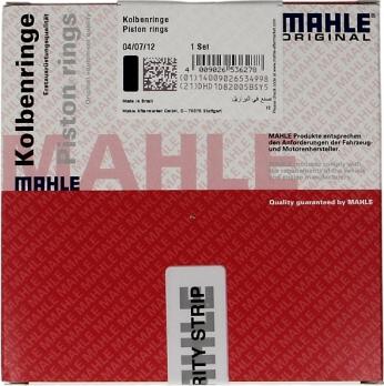 MAHLE 011 58 N1 - Set segmenti piston aaoparts.ro