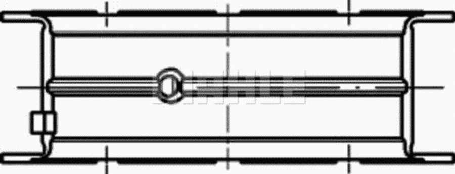 MAHLE 081 HS 19400 050 - Set rulemt arbore cotit aaoparts.ro