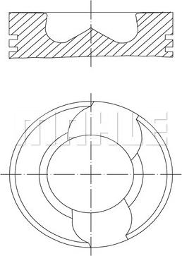 MAHLE 030 98 00 - Piston aaoparts.ro