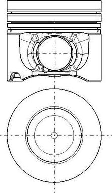 MAHLE 028 PI 00178 000 - Piston aaoparts.ro