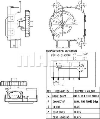 MAHLE AA 14 000P - Element de reglare, clapeta carburator aaoparts.ro