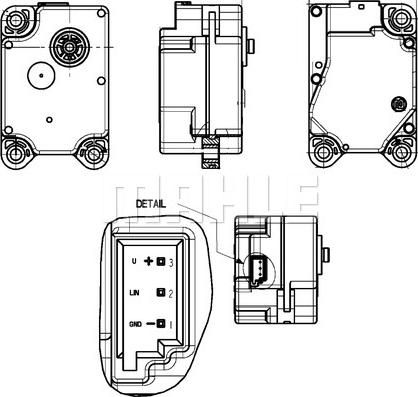 MAHLE AA 15 000P - Element de reglare, clapeta carburator aaoparts.ro