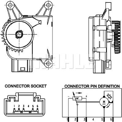 MAHLE AA 16 000P - Element de reglare, clapeta carburator aaoparts.ro