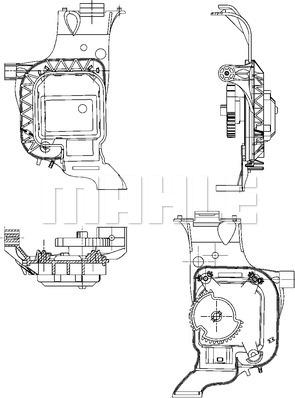 MAHLE AA 17 000P - Element de reglare, clapeta carburator aaoparts.ro