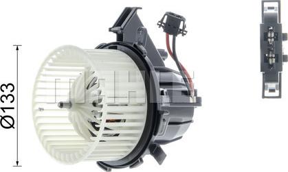 MAHLE AB 115 000P - Ventilator, habitaclu aaoparts.ro