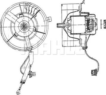 MAHLE AB 37 000P - Ventilator, habitaclu aaoparts.ro