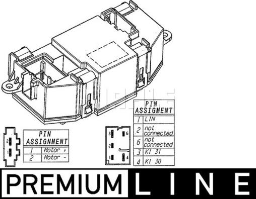 MAHLE ABR 56 000P - Reglaj, suflanta de interior aaoparts.ro