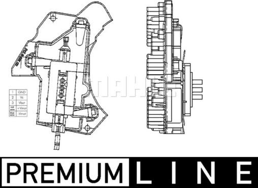 MAHLE ABR 24 000P - Reglaj, suflanta de interior aaoparts.ro