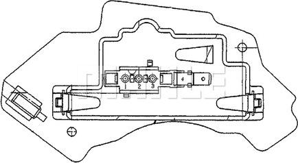 MAHLE ABR 28 000P - Reglaj, suflanta de interior aaoparts.ro