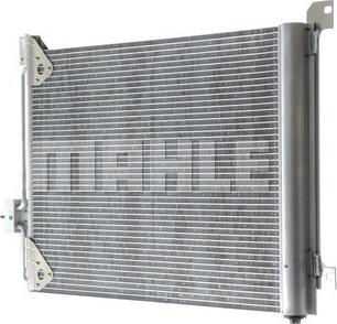 MAHLE AC 670 000P - Condensator, climatizare aaoparts.ro