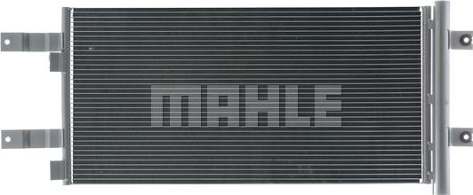 MAHLE AC 1031 000S - Condensator, climatizare aaoparts.ro