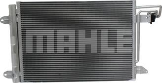 MAHLE AC 324 000S - Condensator, climatizare aaoparts.ro