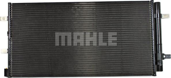 MAHLE AC 738 000P - Condensator, climatizare aaoparts.ro