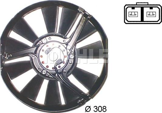 MAHLE ACF 2 000S - Ventilator,aer conditionat aaoparts.ro