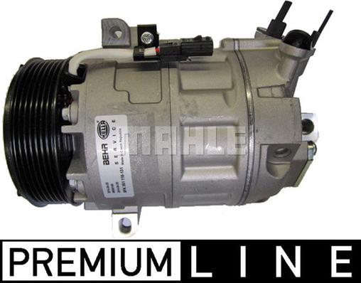 MAHLE ACP 610 000P - Compresor, climatizare aaoparts.ro