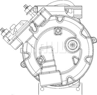 MAHLE ACP 1364 000P - Compresor, climatizare aaoparts.ro