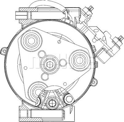 MAHLE ACP 1364 000P - Compresor, climatizare aaoparts.ro